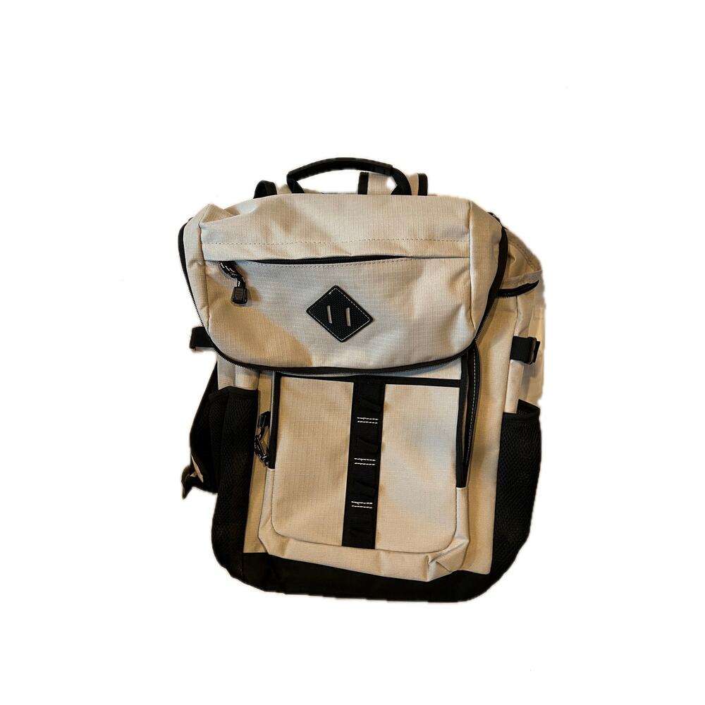 Eastsport White Toploader Backpack